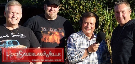 Michael Ertl, Mr. Bongo, Ingo Ramminger und Stephan Schriek SuperQueen